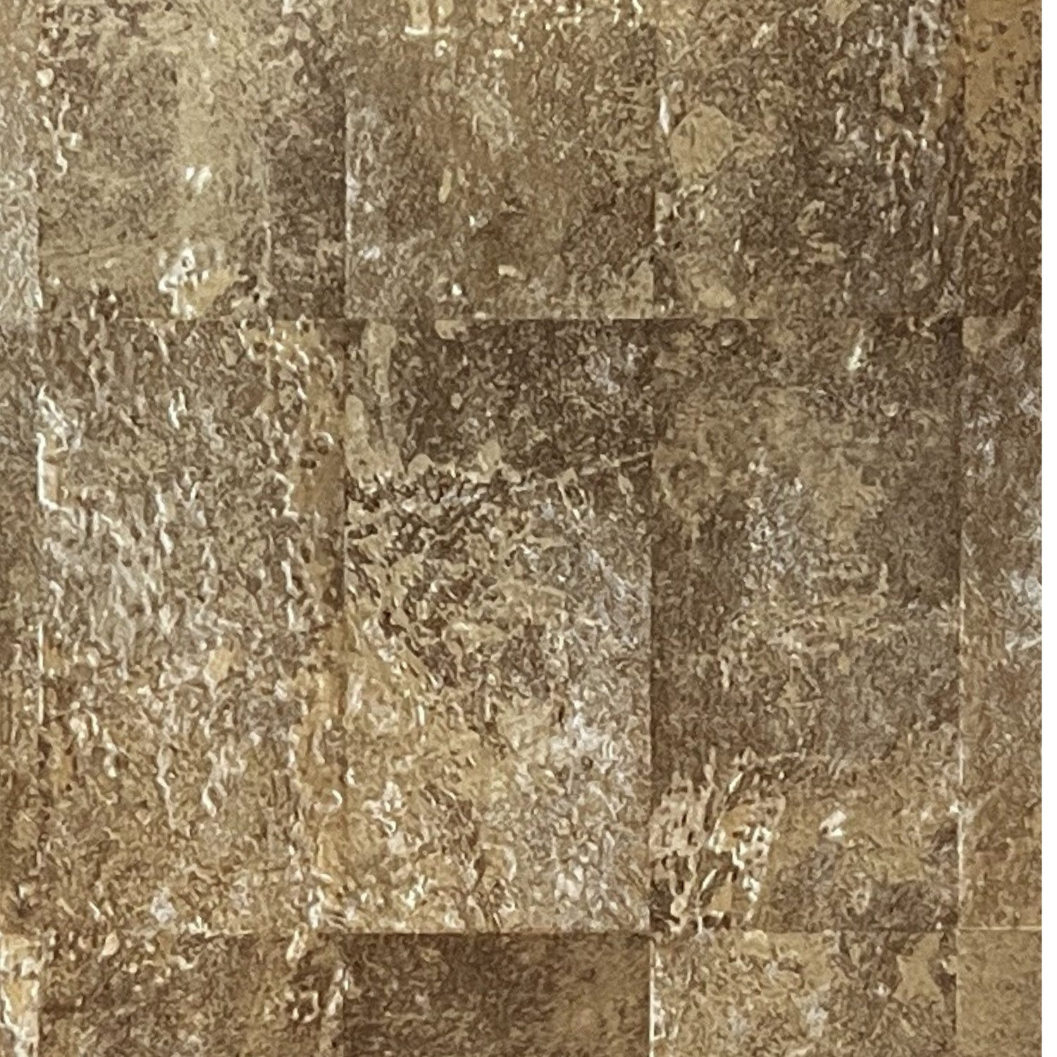 Prov: Rostig guldfärgad kontaktplast