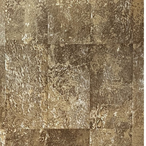 Prov: Rostig guldfärgad kontaktplast