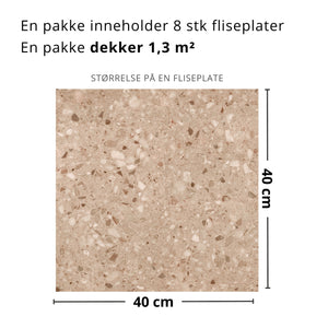 Lisboa Sand selvklebende fliser HAR VI DENNE?