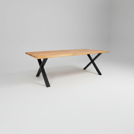 Kvadratisk billede af Toulon spisebord 240 cm naturlig eg med metalben