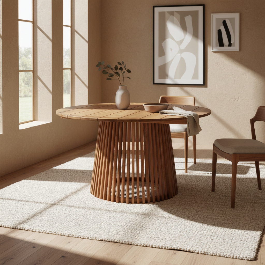 Lorca spisebord teak natur 120 cm