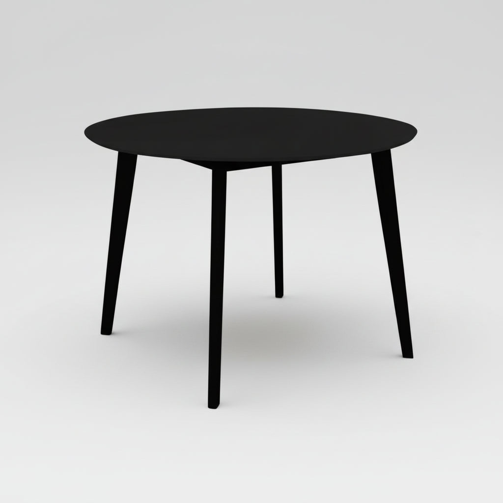 Vojens matbord svart 105 cm