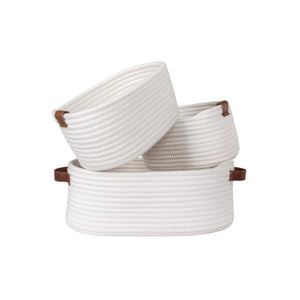 3-pack Jarana-korgar i bomull