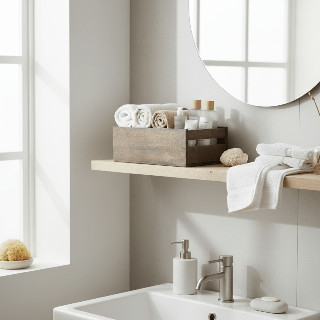 Kurv brunsort mangotre 31 x 25 x 11 cm - Lindas Dekor