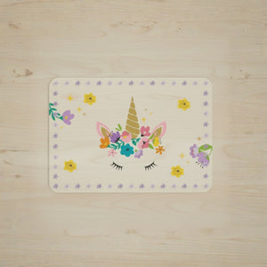 Bordbrikke Enhjørning transparent