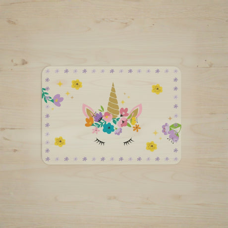 Bordsunderlägg Enhörning transparent