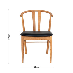 2-pack Artenara matstolar ekfaner