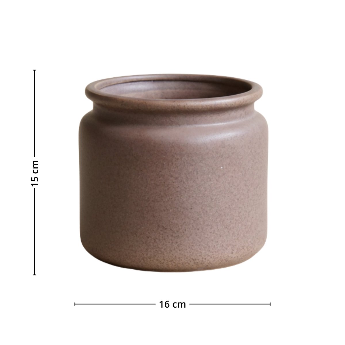 DBKD Pure liten keramikkpotte ø16 cm - Lindas Dekor