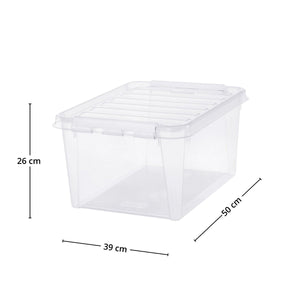 SmartStore™ Classic oppbevaringsboks med lokk 31 L - Lindas Dekor