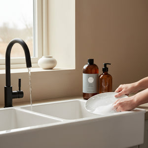 refill oppvasksåpe grapefruit ginger sage 1000 ml i stor flaske