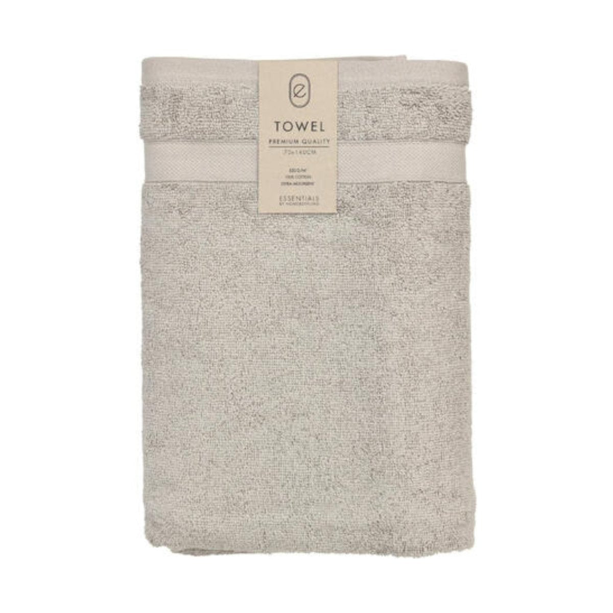 Håndkle bomull sand 70 x 140 cm - Lindas Dekor