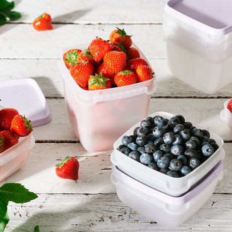 SmartStore Frost matbokser som kan stables i fryser og kjøleskap