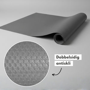Skuffeinnlegg antiskli, grå