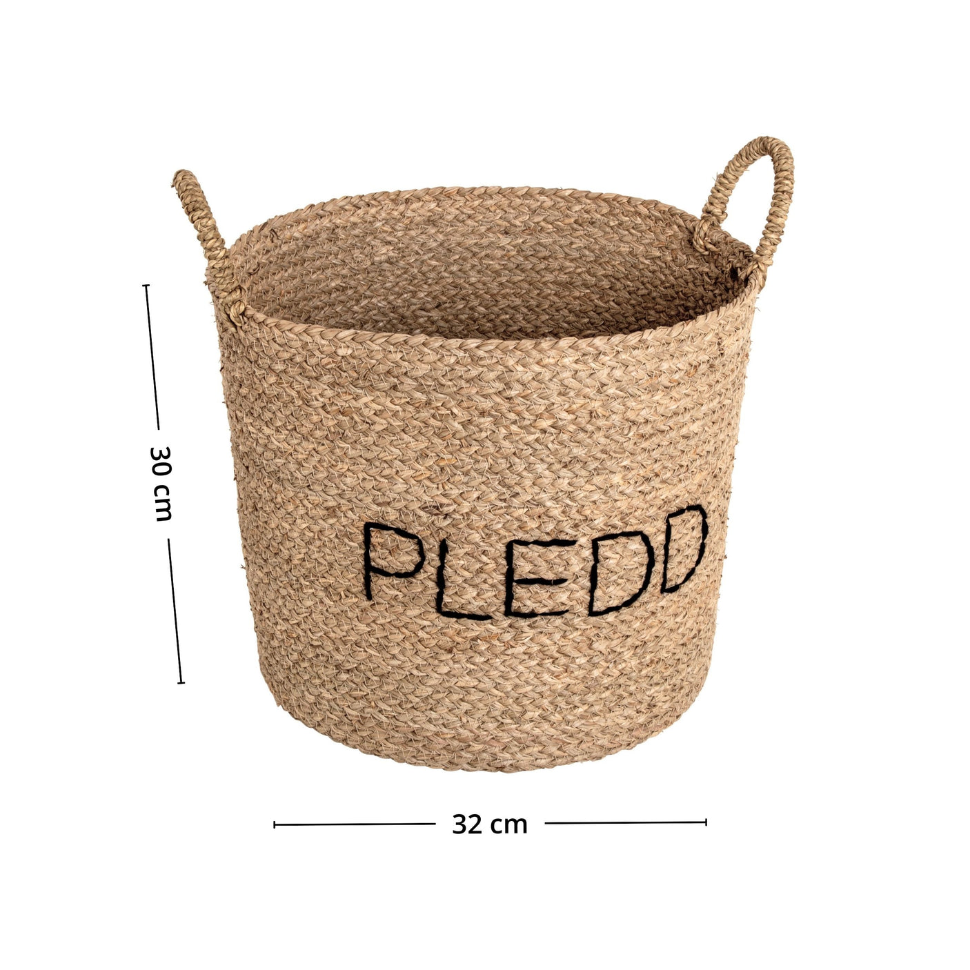Flettet kurv, pledd