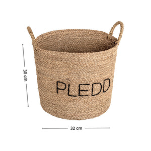 Flettet kurv, pledd