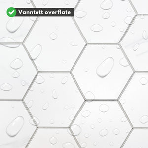 Stein hexagon marmor veggfliser