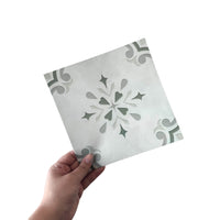 Amilia grønn selvklebende fliser