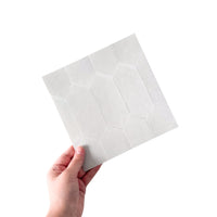 Mathilde lysegrå selvklebende fliser