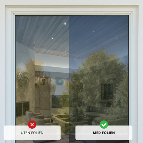 Supreme statisk tonad fönsterfilm