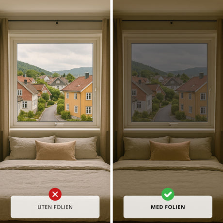 Supreme statisk tonad fönsterfilm
