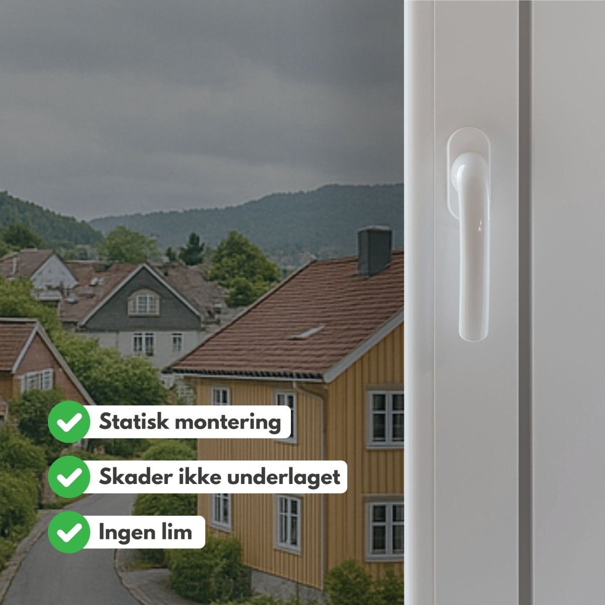 Supreme statisk färgad vindusfolie - Lindas Dekor