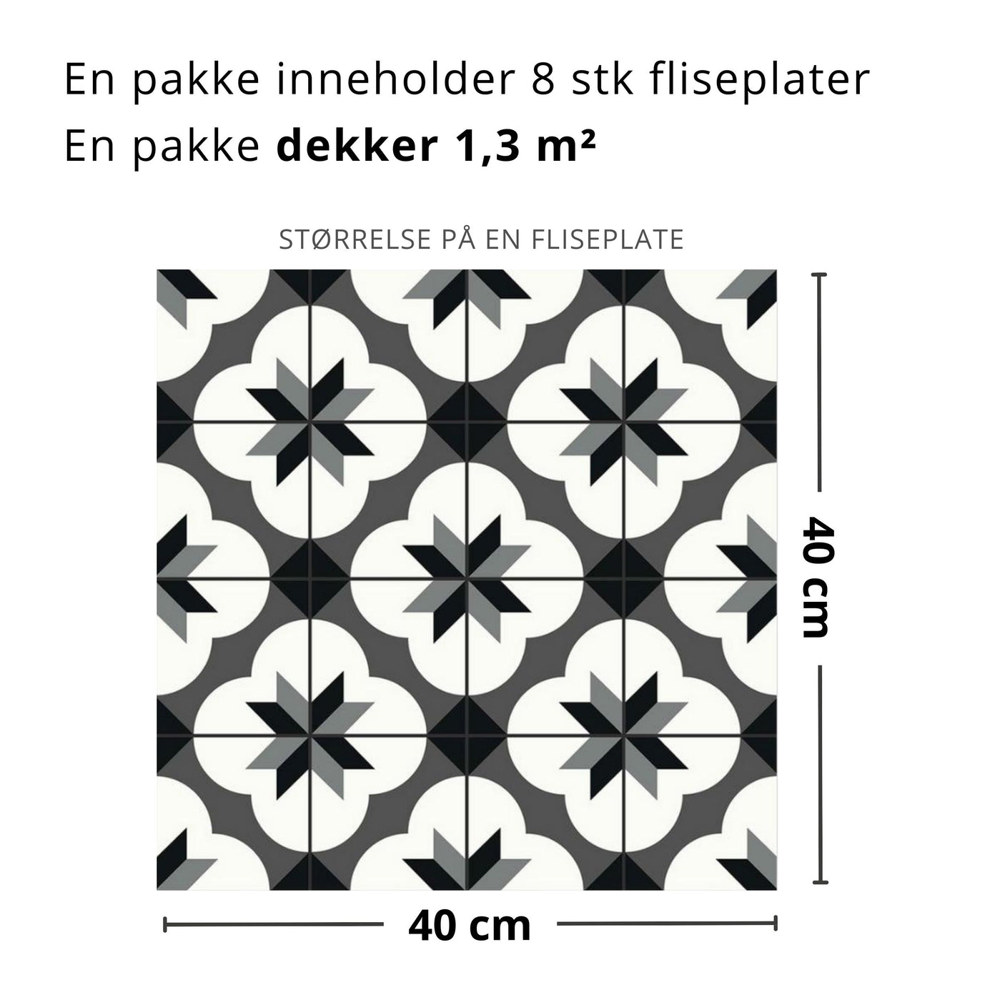 Bergen självhäftande plattor