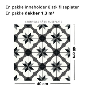 Bergen självhäftande plattor