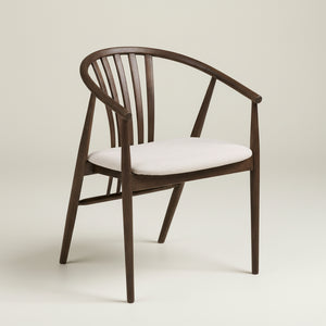 Agustin smoked/sand spisestol