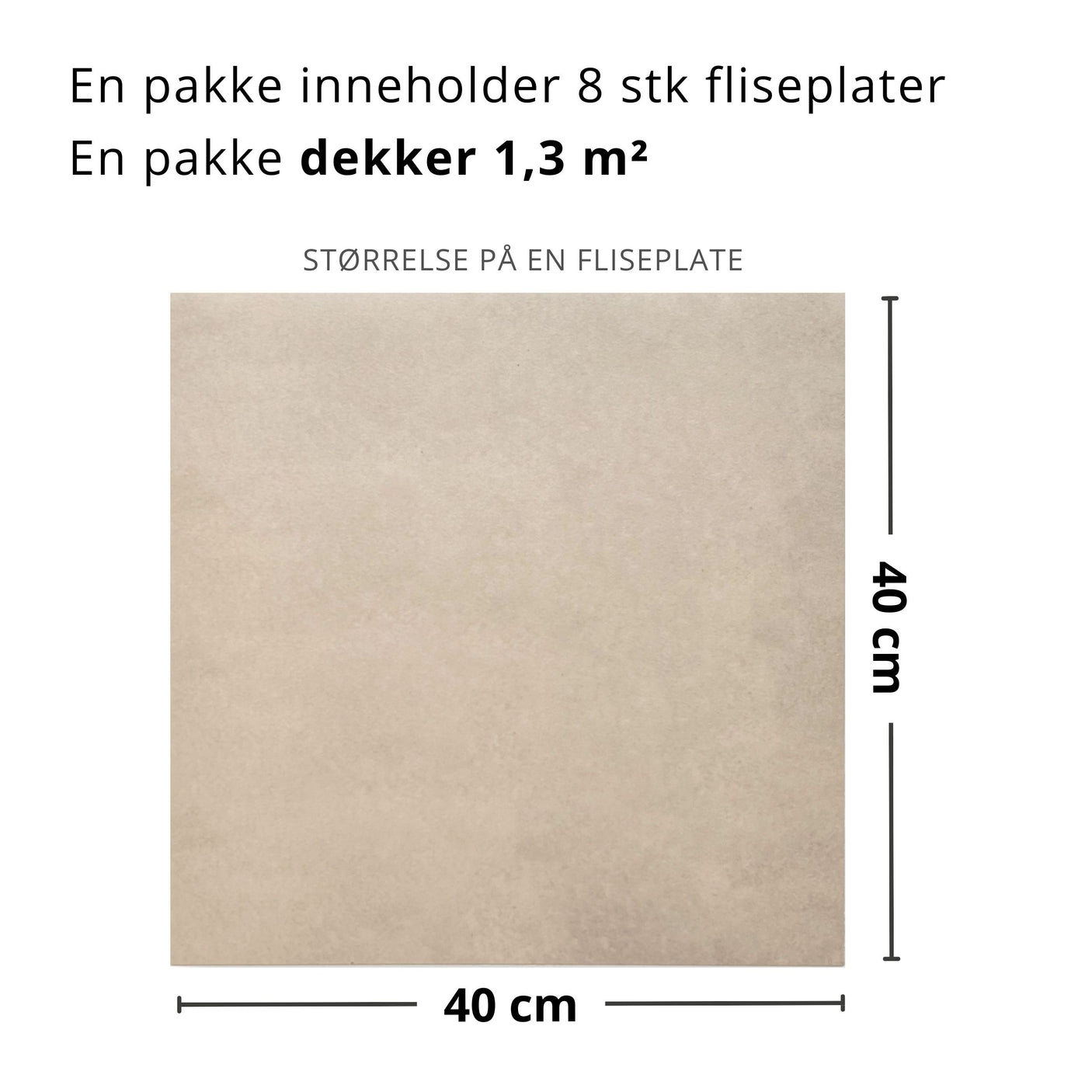 Beige betong självhäftande plattor
