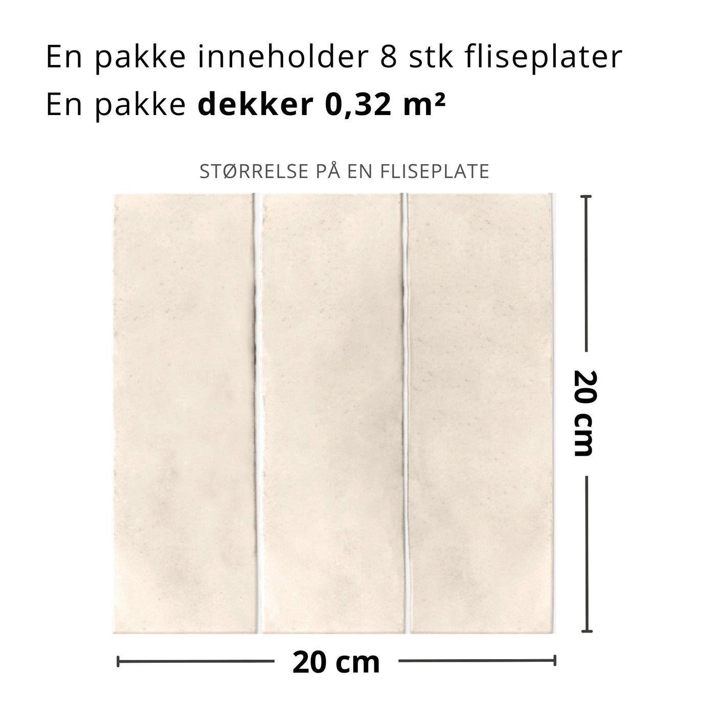 Katja sandar självhäftande plattor