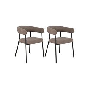 2-pk House Nordic Trivio spisestol brun