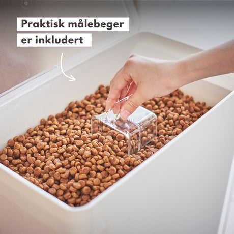 Oppbevaringsboks dyrefor hvit - Lindas Dekor