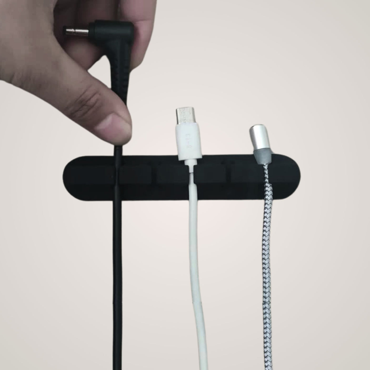 Kabelholder med 5 hull