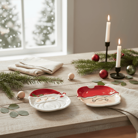2-pack jultallrikar nissemor/nissefar - Lindas Dekor