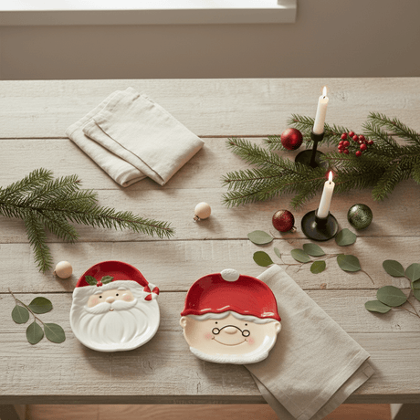 2-pack juletallrik nissemor/nissefar – Lindas Dekor