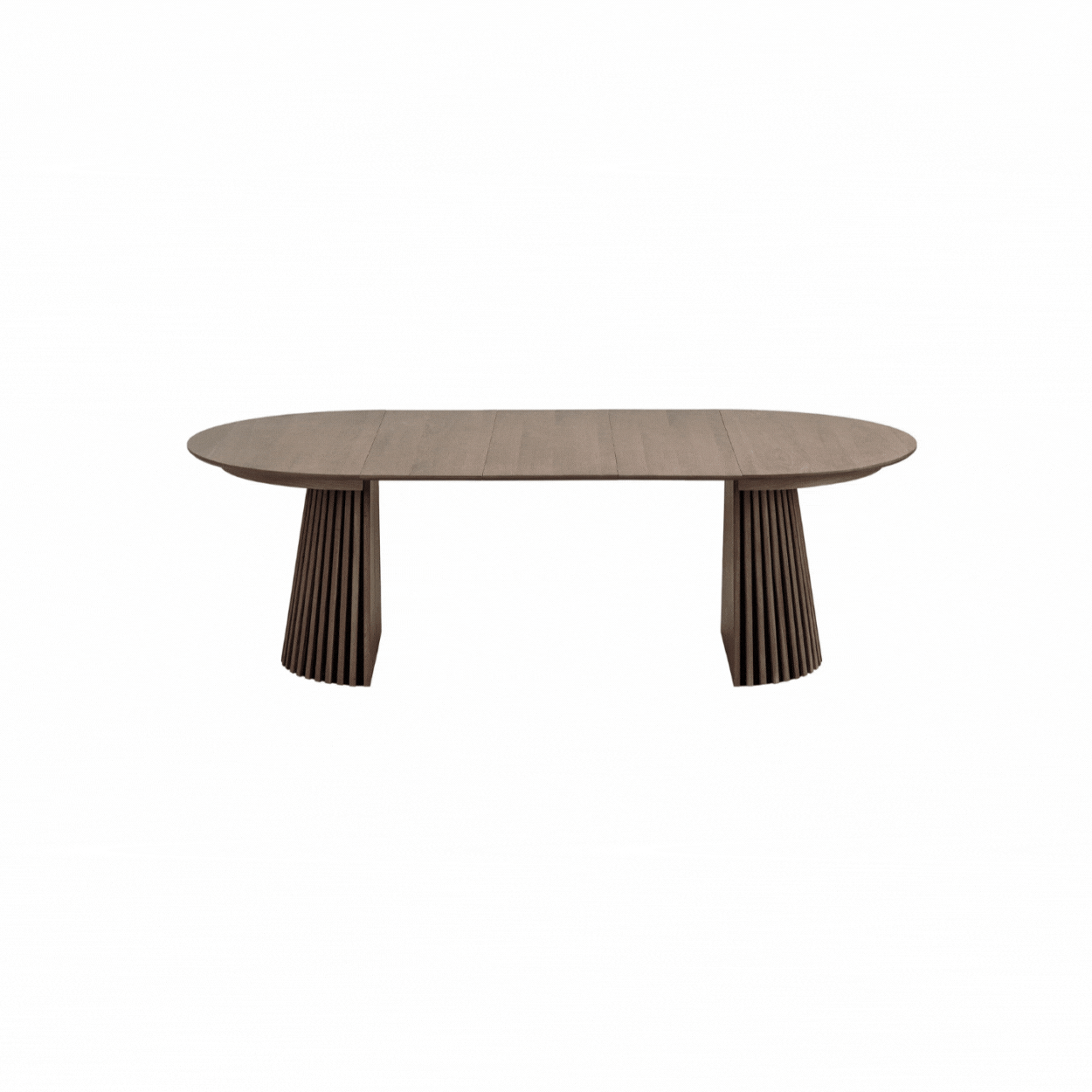 House Nordic Osaka spisebord smoked oak veneer, uttrekkbart 120-240 cm