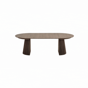 House Nordic Osaka spisebord smoked oak veneer, uttrekkbart 120-240 cm
