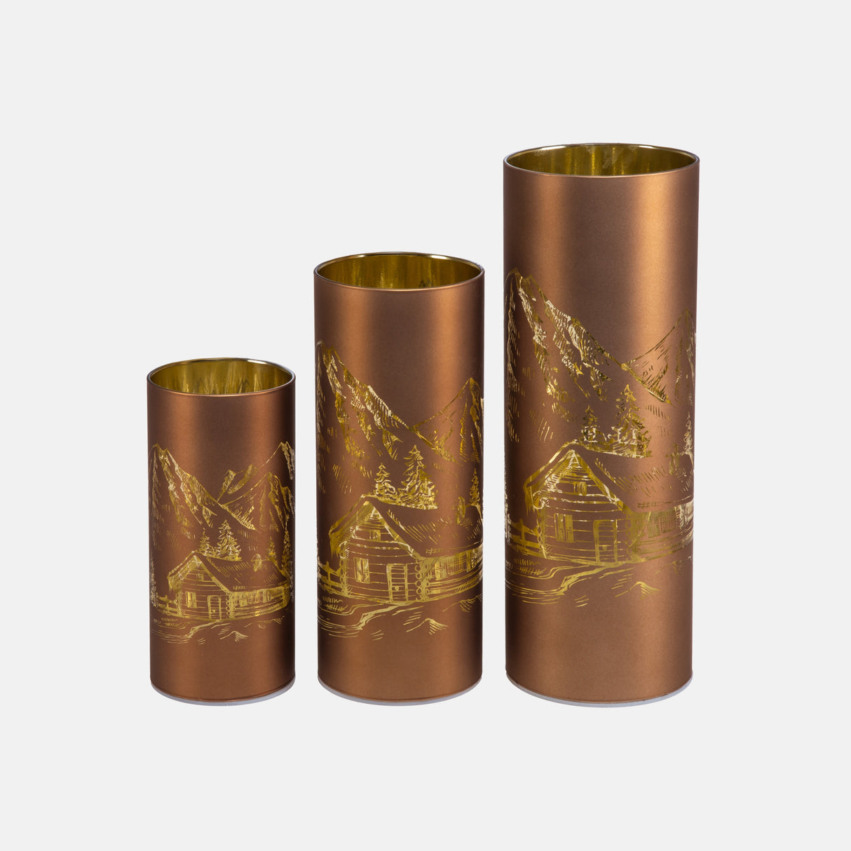 3-pk Lyslykt LED Livet på hytta