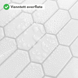 Perfekt egnet for kjøkken, gang og soverom.