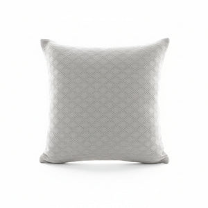 grått putetrekk i bomull 45x45 cm