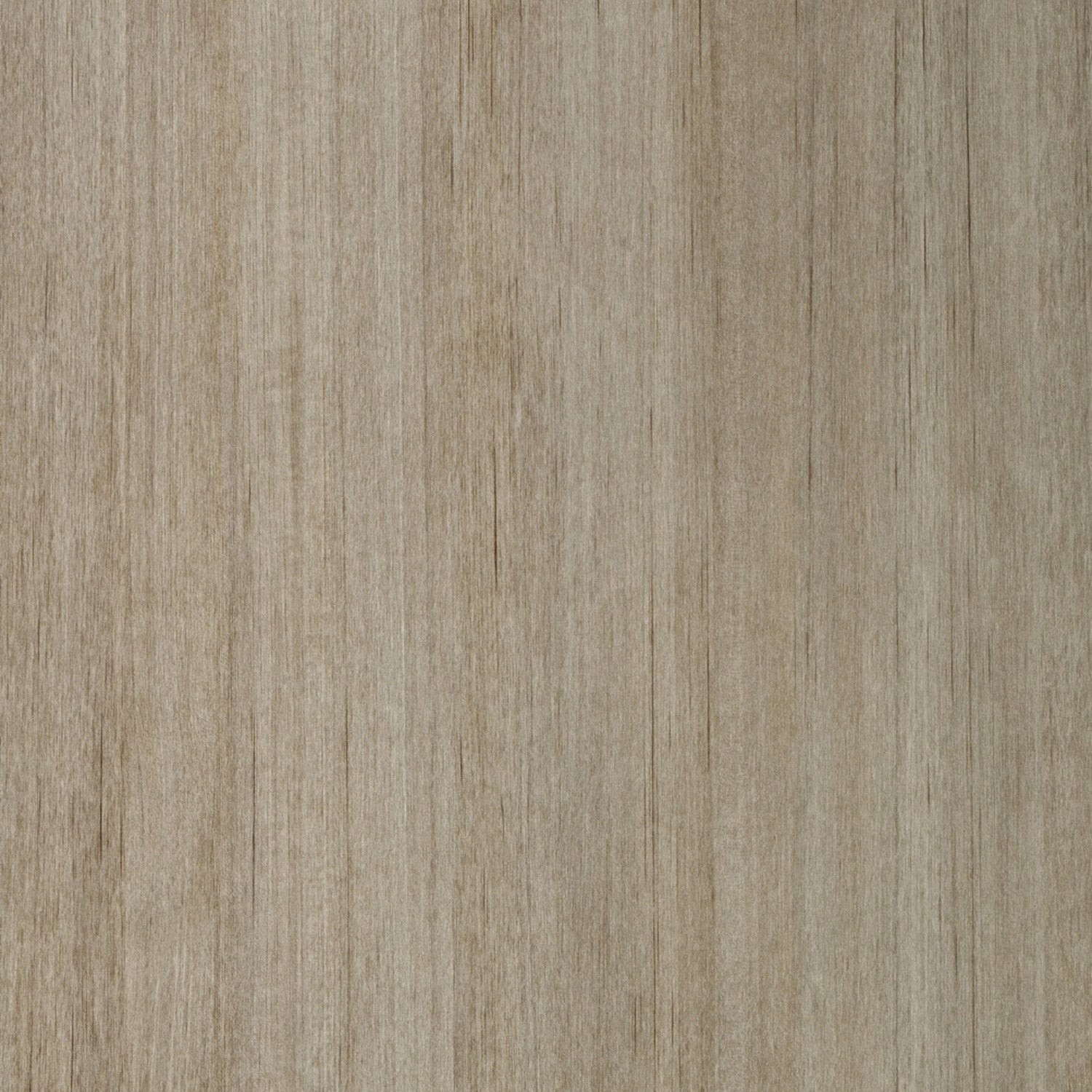 Nærbilde av Tira Wood grå vareprøve i naturlige, varme gråtoner.