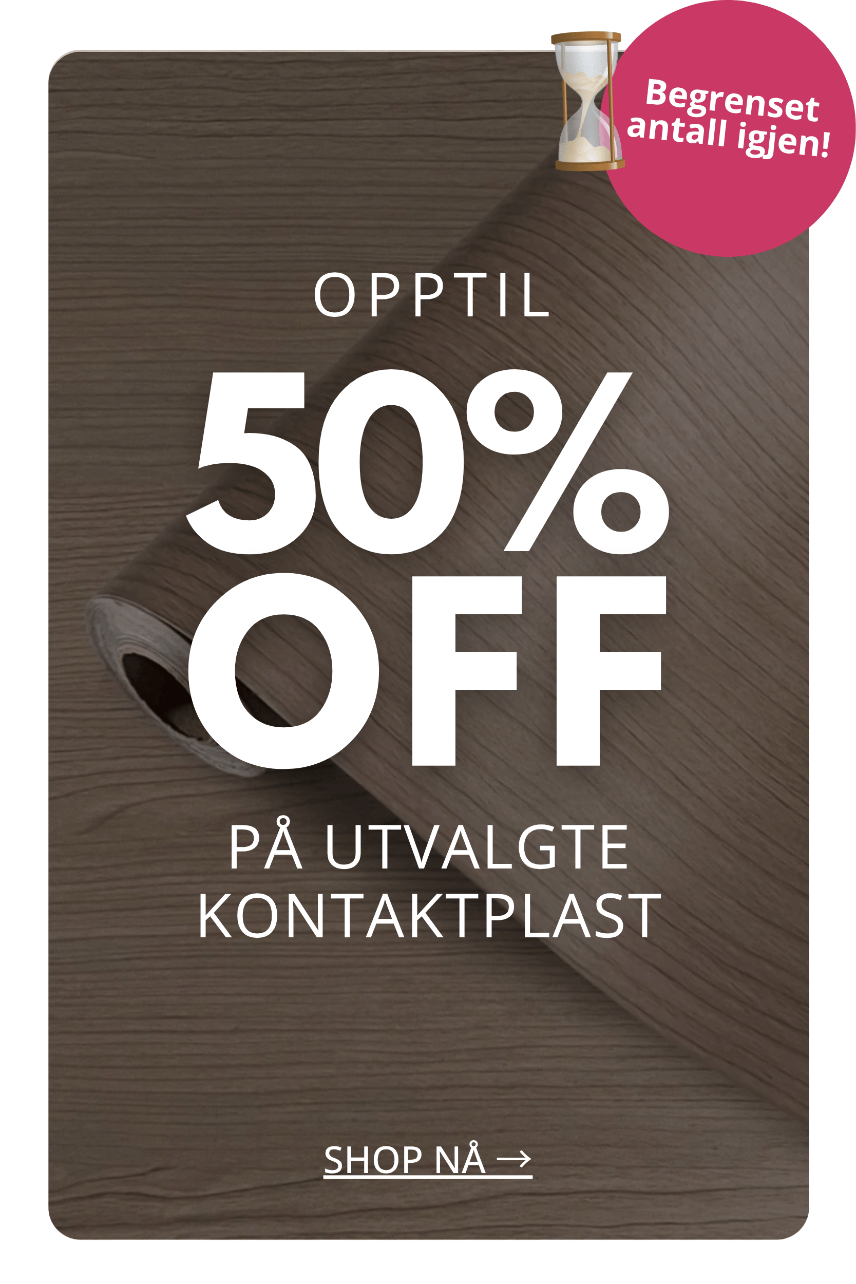 Erbjudanden på kontaktplast upp till 50% på den sista chansen