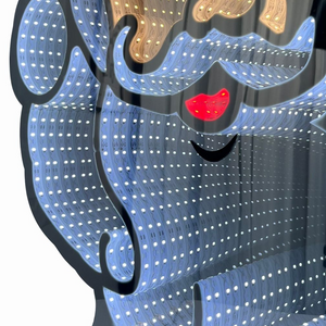 Nisse lysskilt tosidig 69 cm