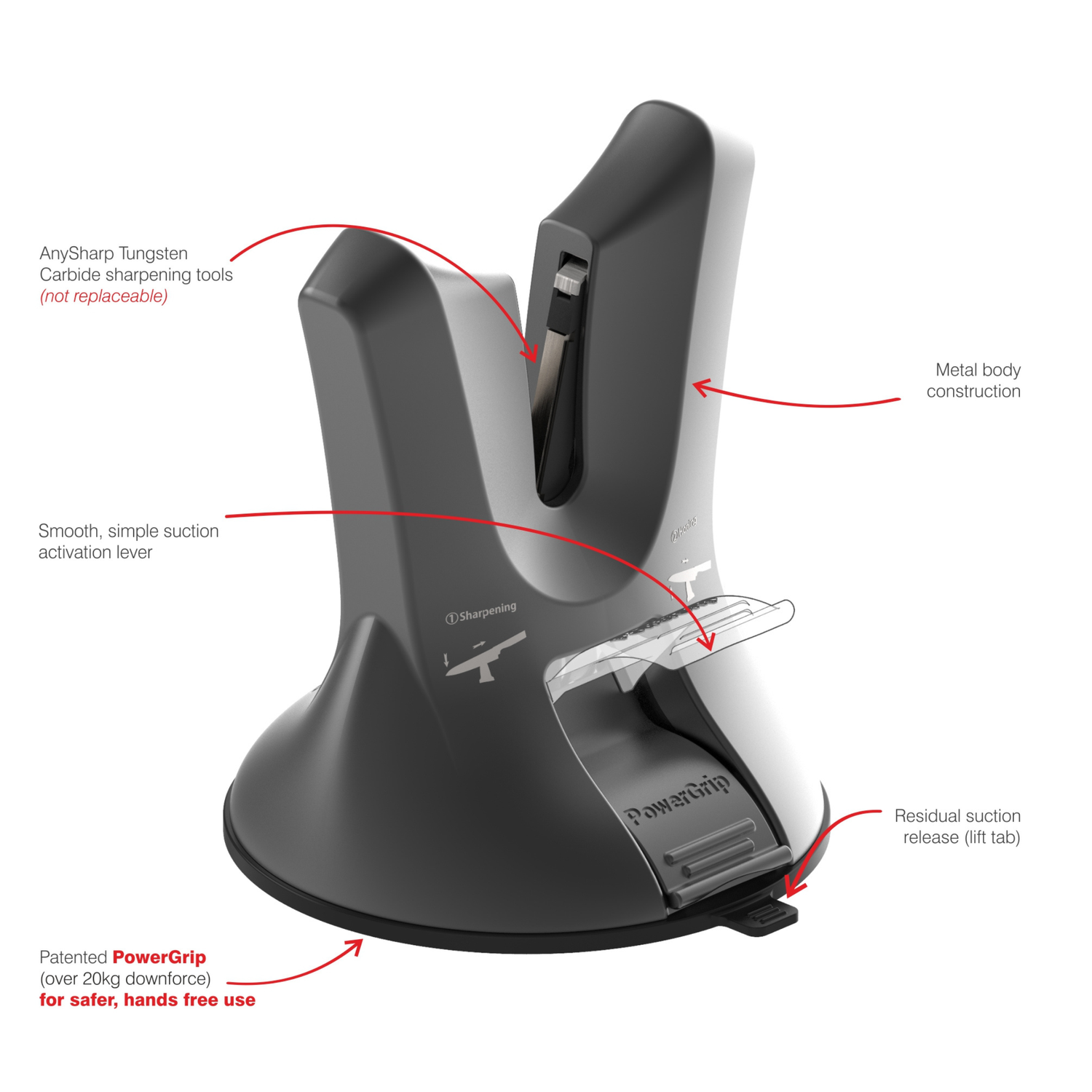 AnySharp X-Blade profesjonell knivsliper