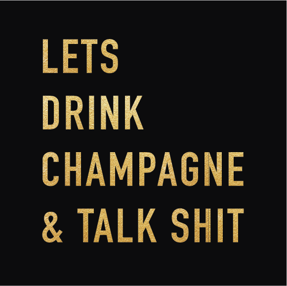 Servetter "Let's drink champagne" 20-pack