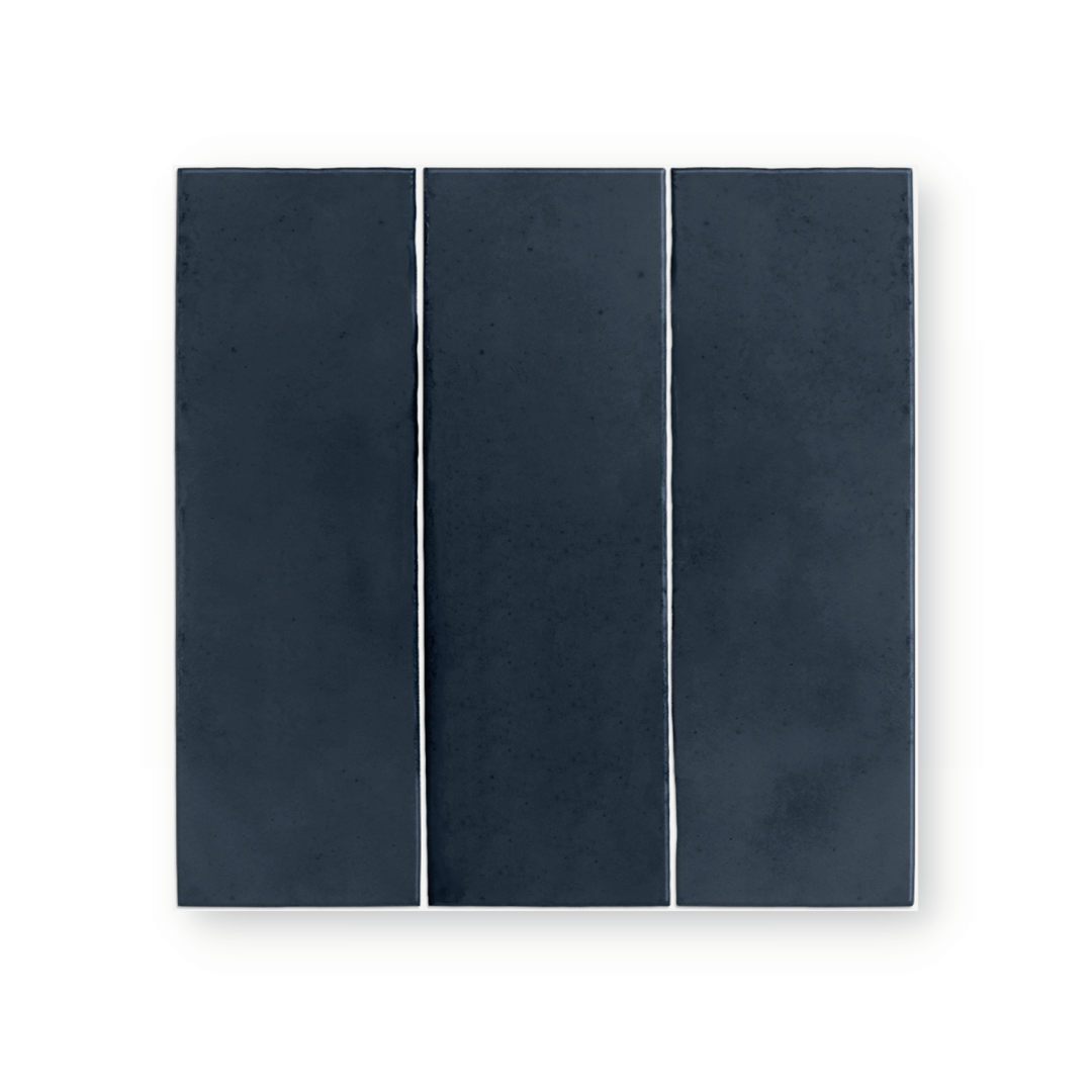 Exempel: Katja midnattsblå självhäftande plattor