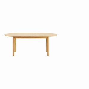 Bundaberg uttrekkbart spisebord eikefinér natur 200-300 cm