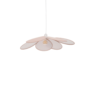 Taklampe kronblad rosa 64 cm - Lindas Dekor Taklampe
