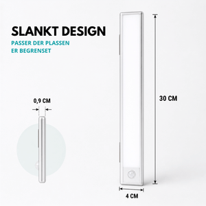 Oppladbar LED-list med bevegelsessensor 30 cm
