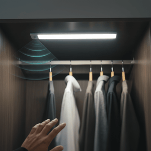 Oppladbar LED-list med bevegelsessensor 30 cm